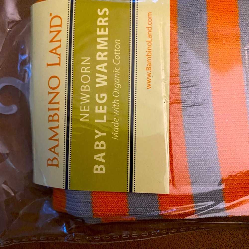 Newborn leg warmers organic cotton